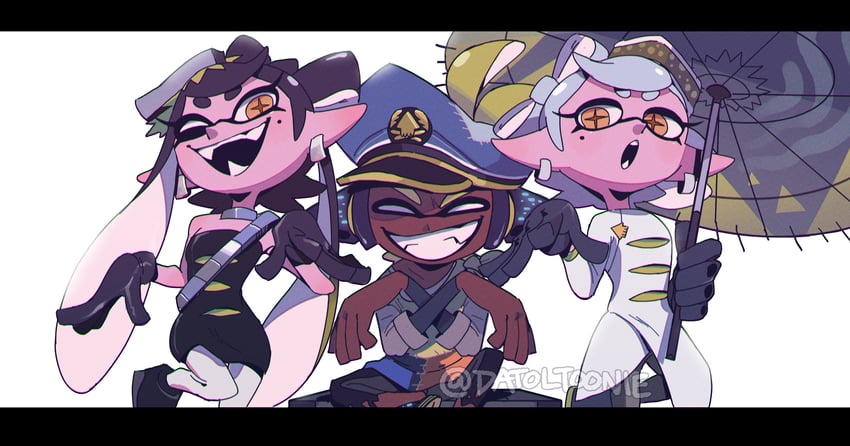 callie and marie (original and 1 more) drawn by datoonie