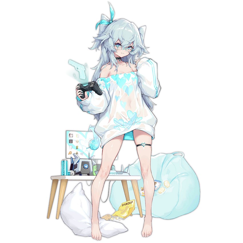 dinergate and pa-15 (girls' frontline) drawn by shanyao_jiang_tororo
