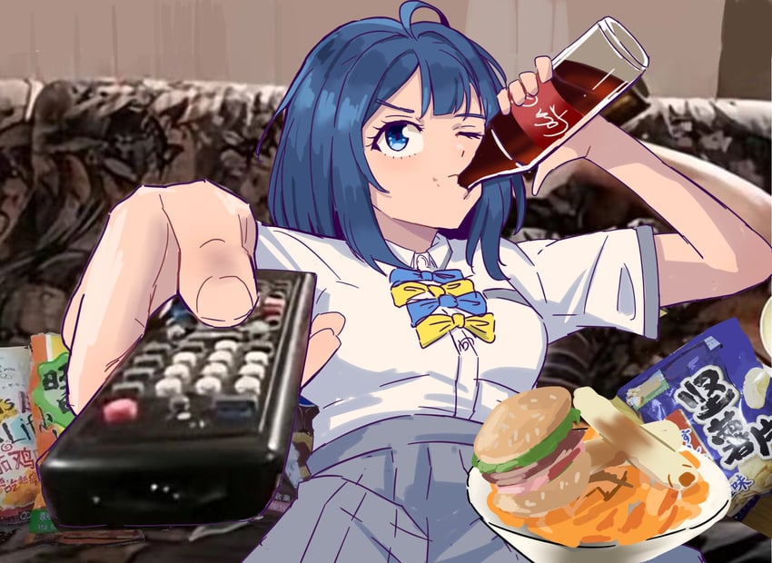 yanami anna (make heroine ga oo sugiru!) drawn by k2s