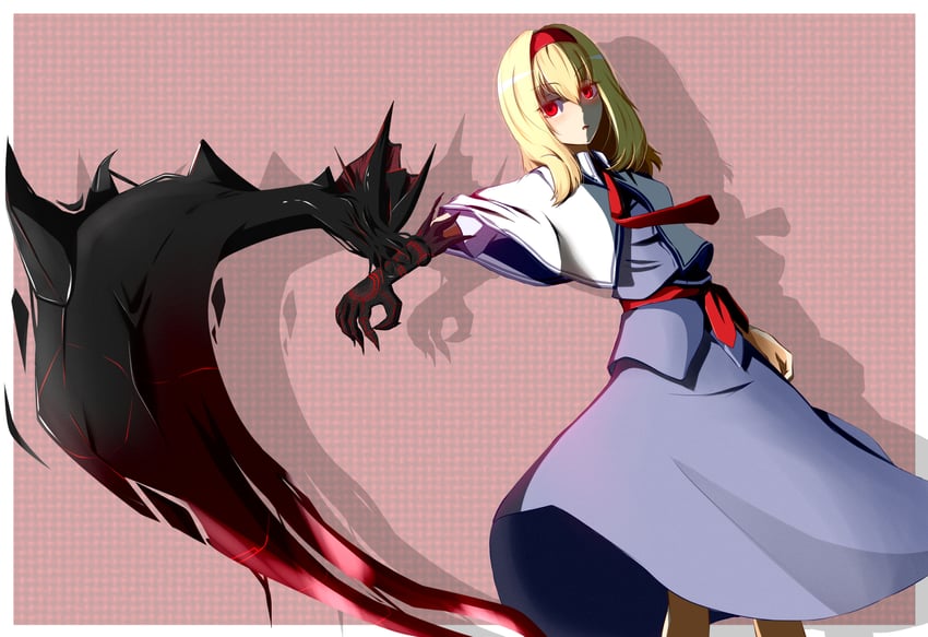 alice margatroid and hinase (touhou and 3 more) drawn by sakuna_brownie