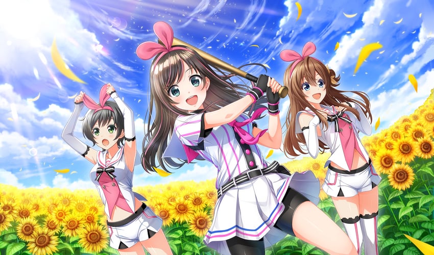 kizuna ai, arihara tsubasa, and kawakita tomoe (cinderella series and 2 more)
