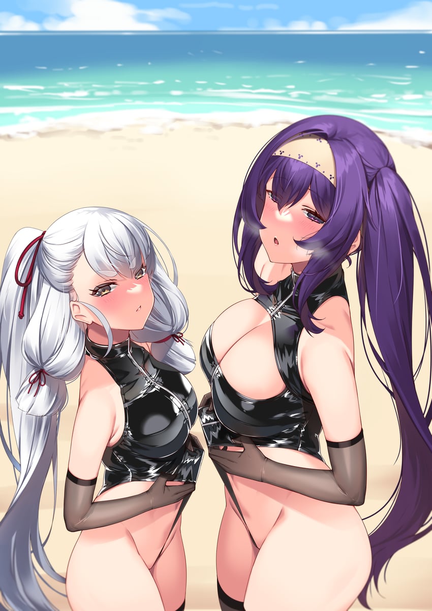 murakumo and hie (original and 1 more) drawn by hiememiko