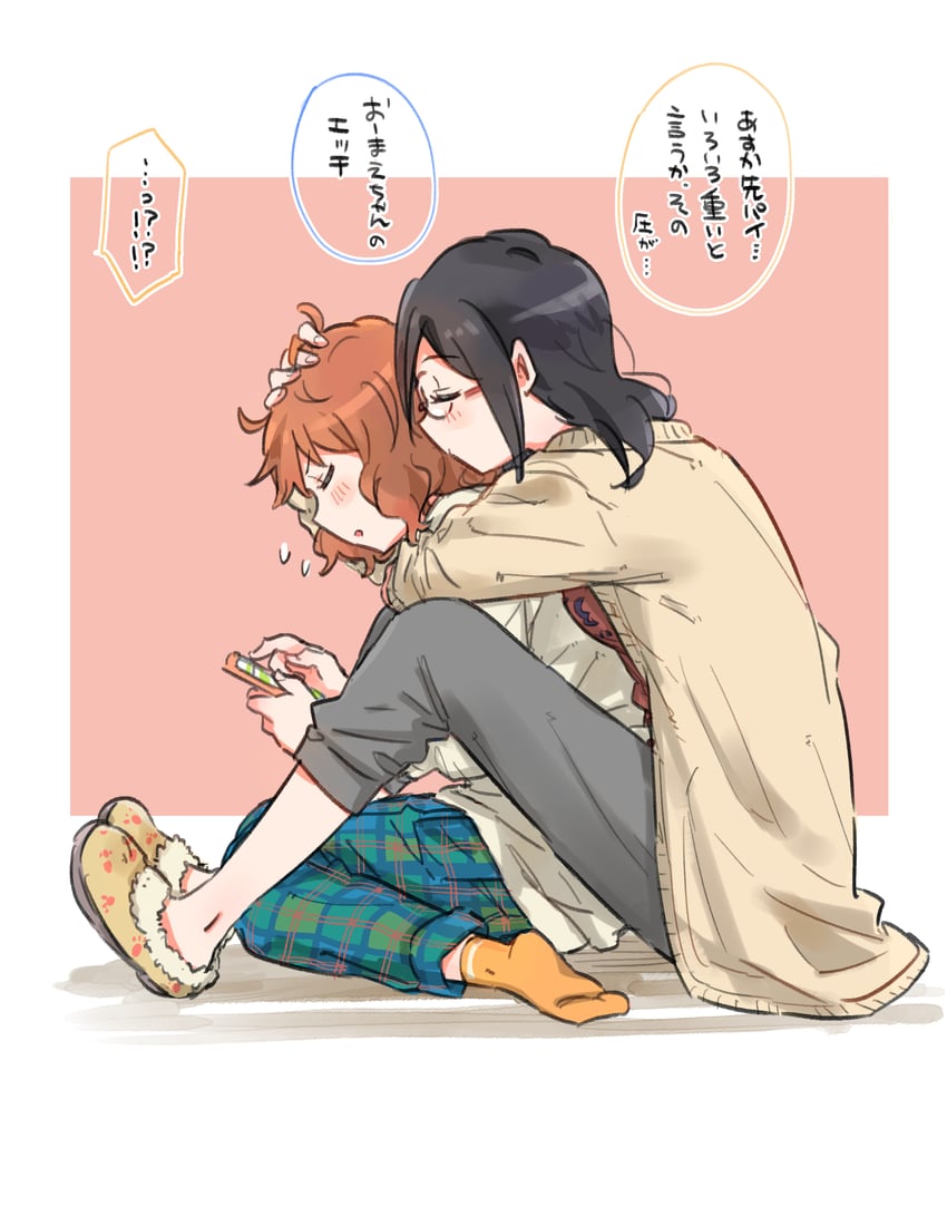 oumae kumiko and tanaka asuka (hibike! euphonium) drawn by amano_shin