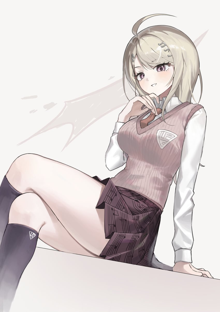 akamatsu kaede (danganronpa and 1 more) drawn by chama_(chacoc0)
