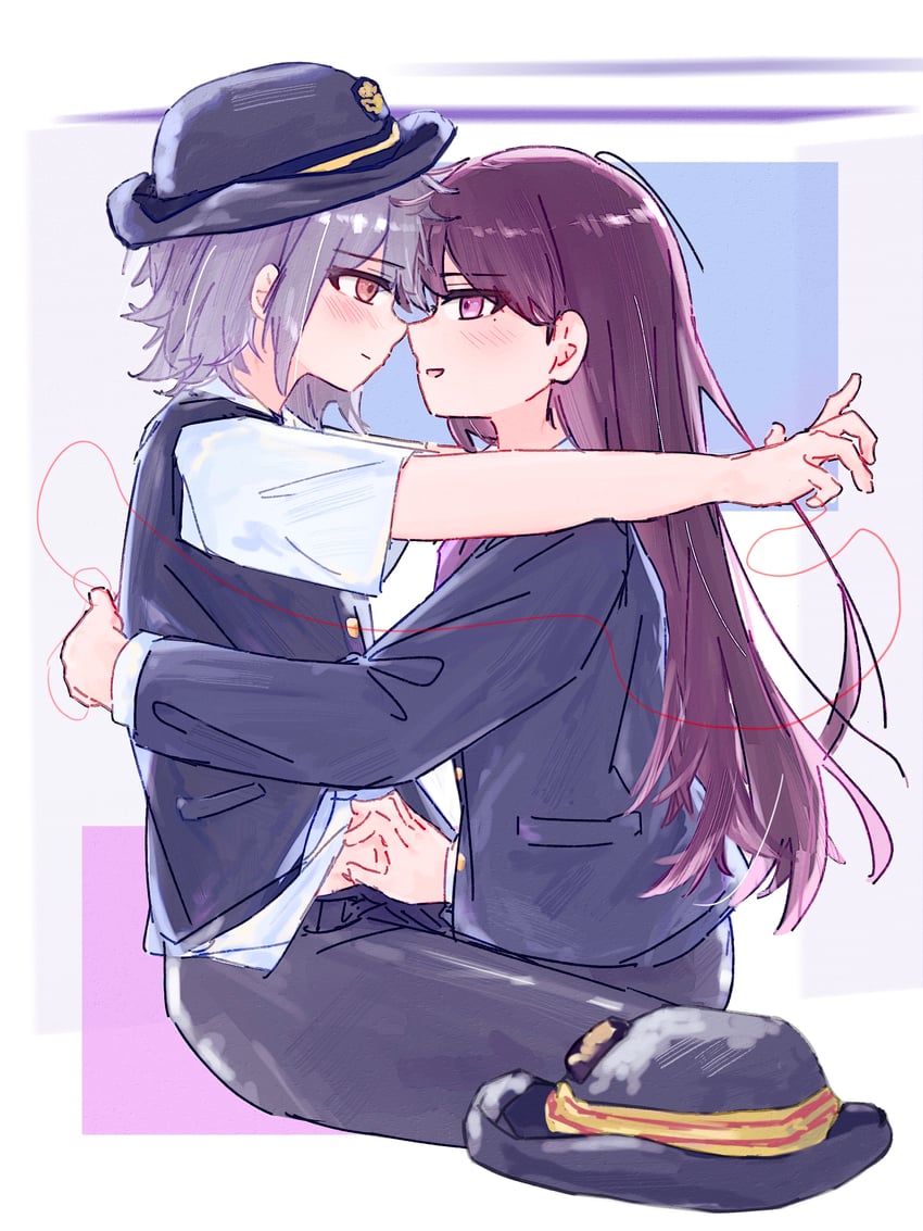 shiina taki and takamatsu tomori (bang dream! and 1 more) drawn by keyun