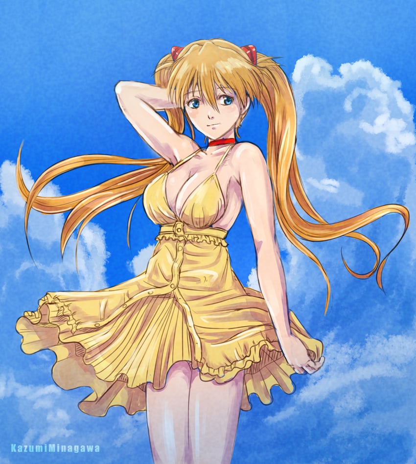 souryuu asuka langley (neon genesis evangelion and 1 more) drawn by kazumina