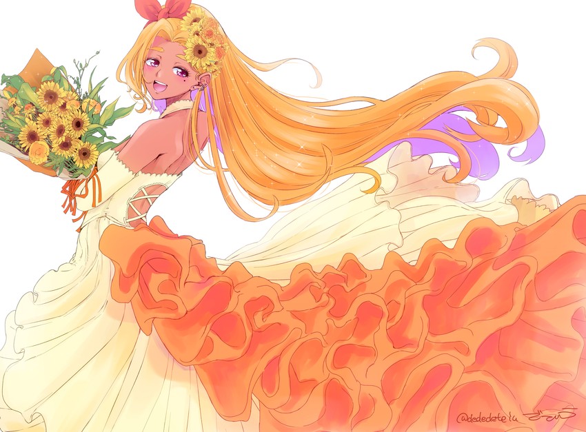 amamiya elena (precure and 1 more) drawn by dededeteiu