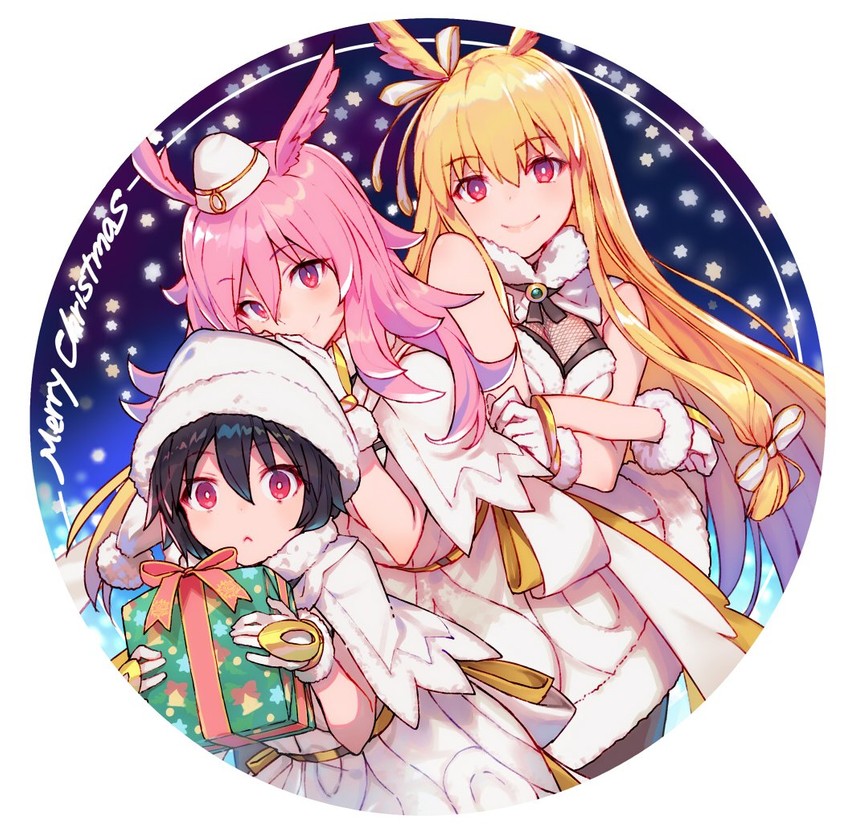 valkyrie, ortlinde, thrud, and hildr (fate and 1 more) drawn by shirabi