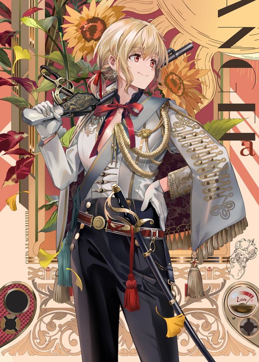 nishikigi chisato (lycoris recoil) drawn by neko_(yanshoujie)