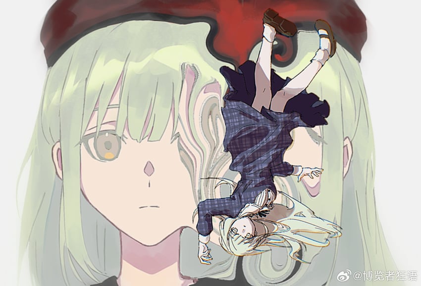wakaba mutsumi and mortis (bang dream! and 1 more) drawn by bolanzhe_kuangyu