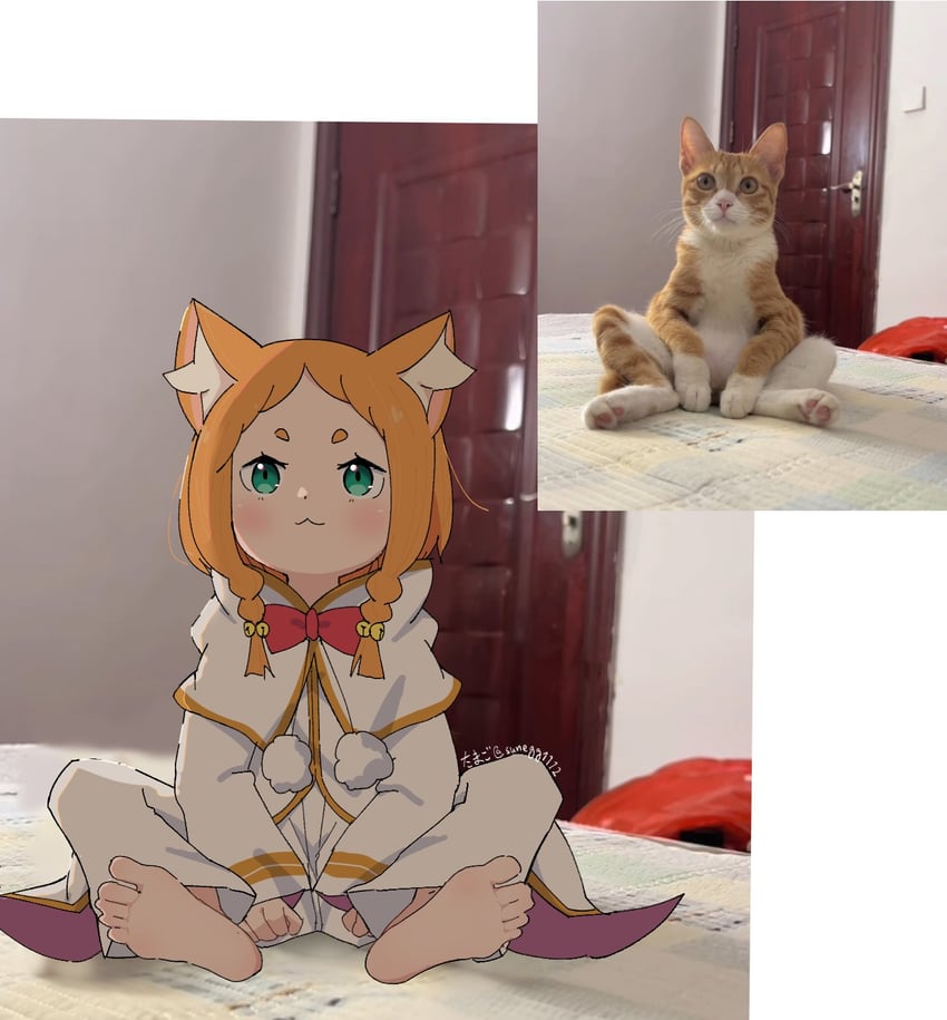 mimi pearlbaton (re:zero kara hajimeru isekai seikatsu) drawn by sunegg1112