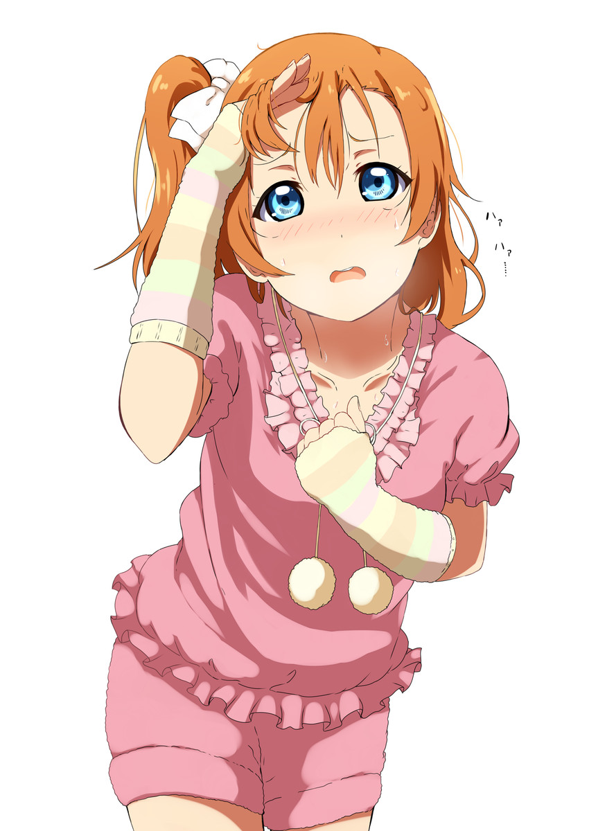 kosaka honoka (love live! and 1 more) drawn by siokazunoko