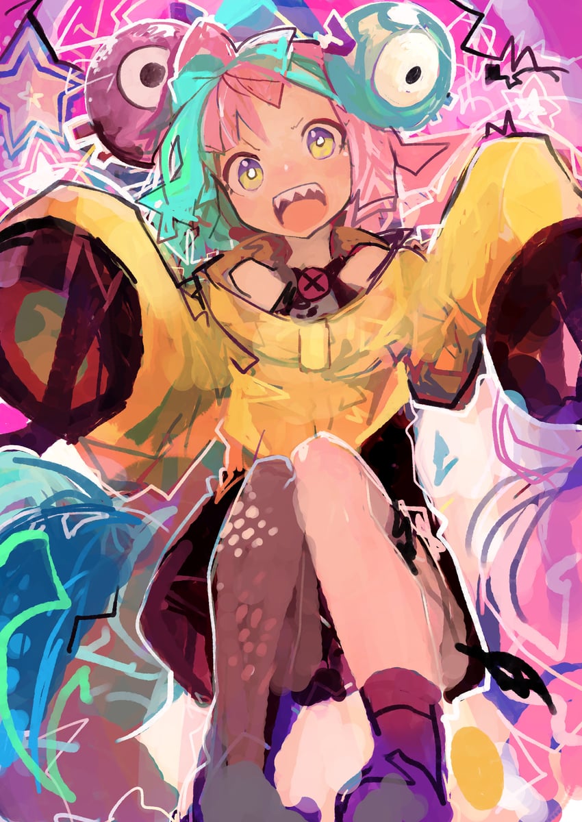 iono (pokemon and 1 more) drawn by kaamin_(mariarose753)