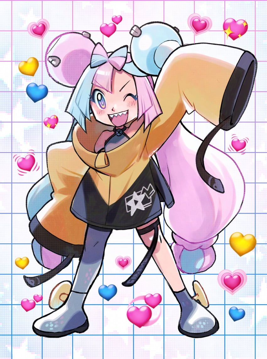 iono (pokemon and 1 more) drawn by elizabeth_(tomas21)
