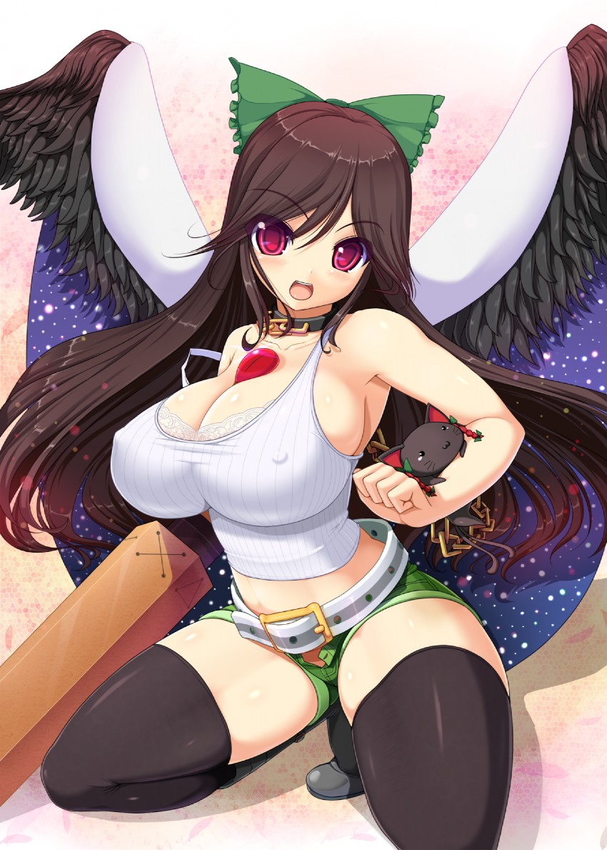 kaenbyou rin and reiuji utsuho (touhou) drawn by shuz_(dodidu)