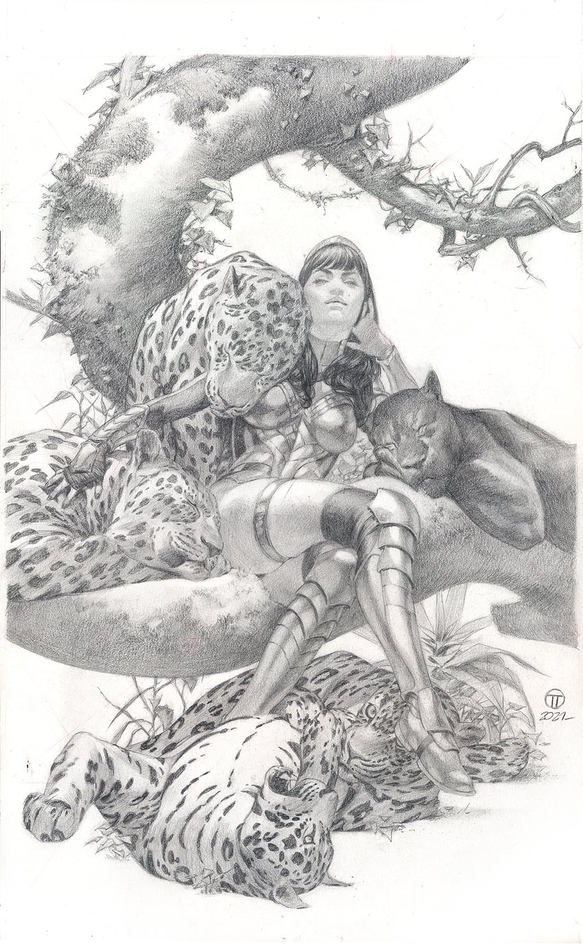 yara flor (dc comics) drawn by julian_totino_tedesco