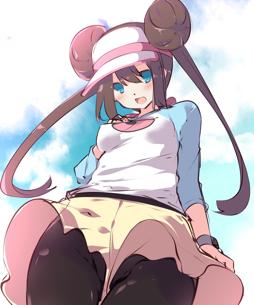 rosa (pokemon and 1 more) drawn by tabuchi_(tabuchisanchi)