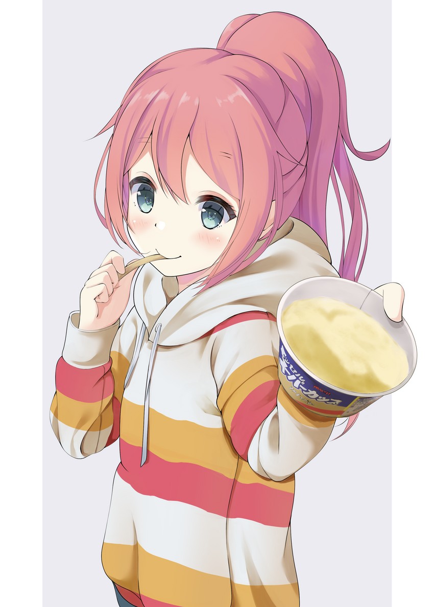 kagamihara nadeshiko (yurucamp and 1 more) drawn by file112056