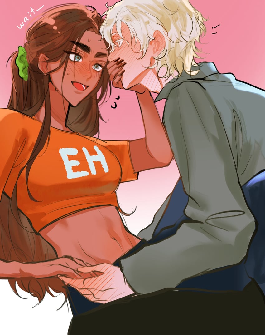 luka and hyuna (alien stage) drawn by my_sakurw