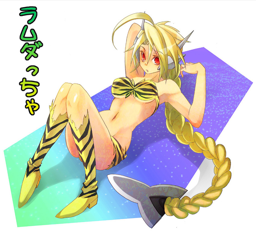 lum and lambda-11 (blazblue and 1 more) drawn by noran