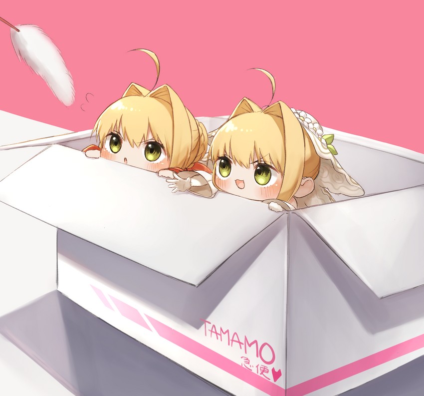 nero claudius (fate and 2 more) drawn by yayoi_maka