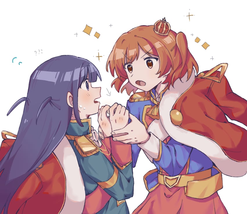 aijou karen and tsuyuzaki mahiru (shoujo kageki revue starlight) drawn by rei931218