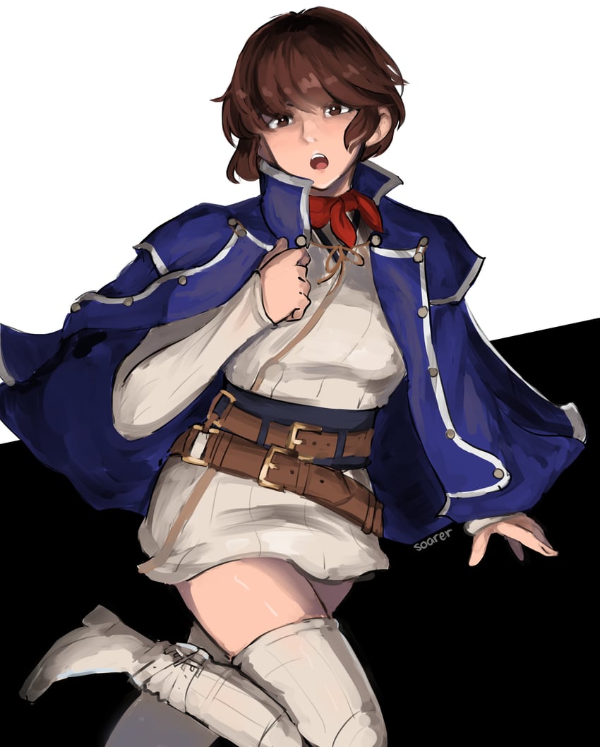 isabeau (shin megami tensei and 1 more) drawn by soarer