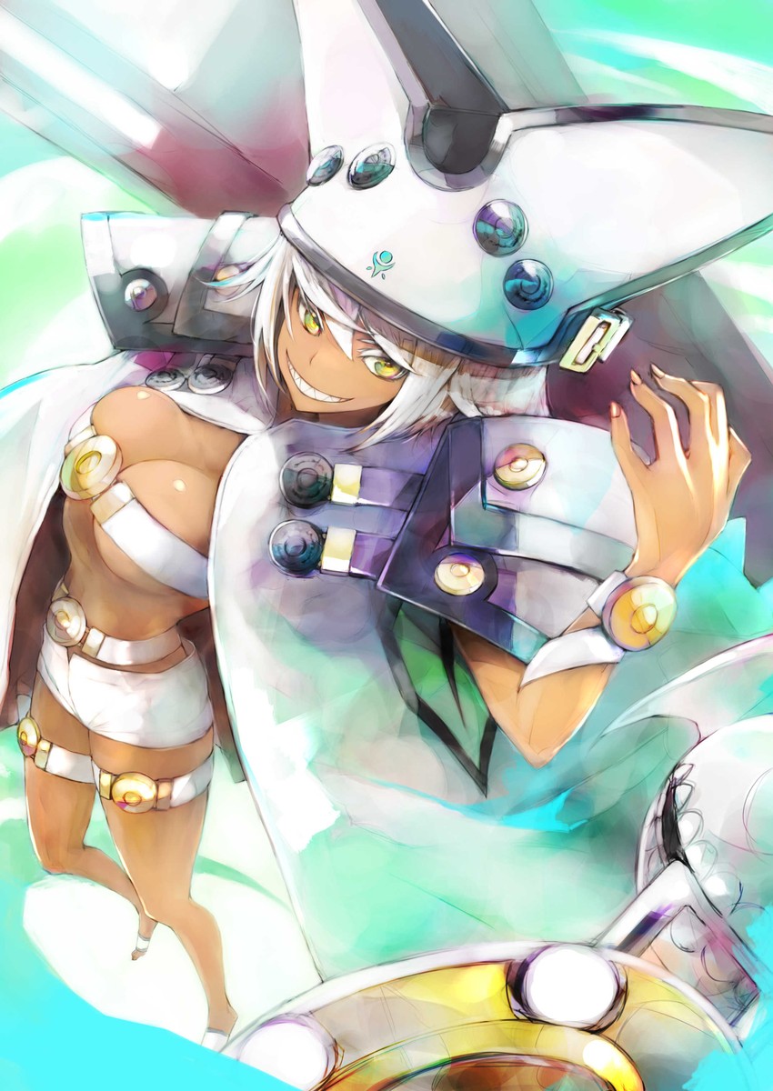 ramlethal valentine (guilty gear and 1 more) drawn by bana_(stand_flower)
