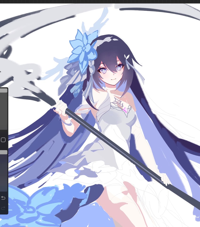 seele vollerei (honkai and 1 more) drawn by ashi_(dongshi389)