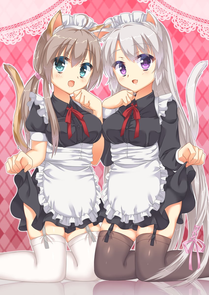ayachi nene and shiiba tsumugi (sanoba witch) drawn by fuyukichi_(nikoniko1567)
