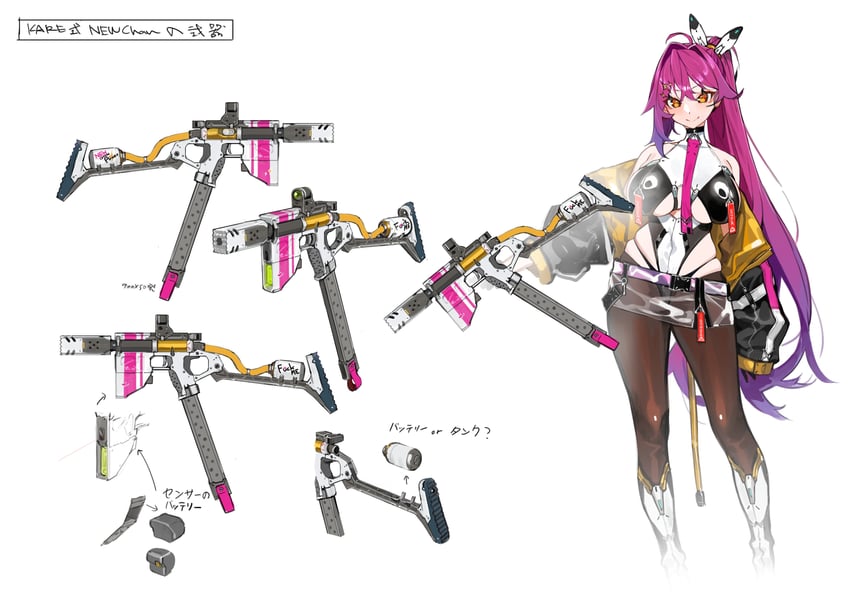 new (original) drawn by kare_huang and lk_(lk00)