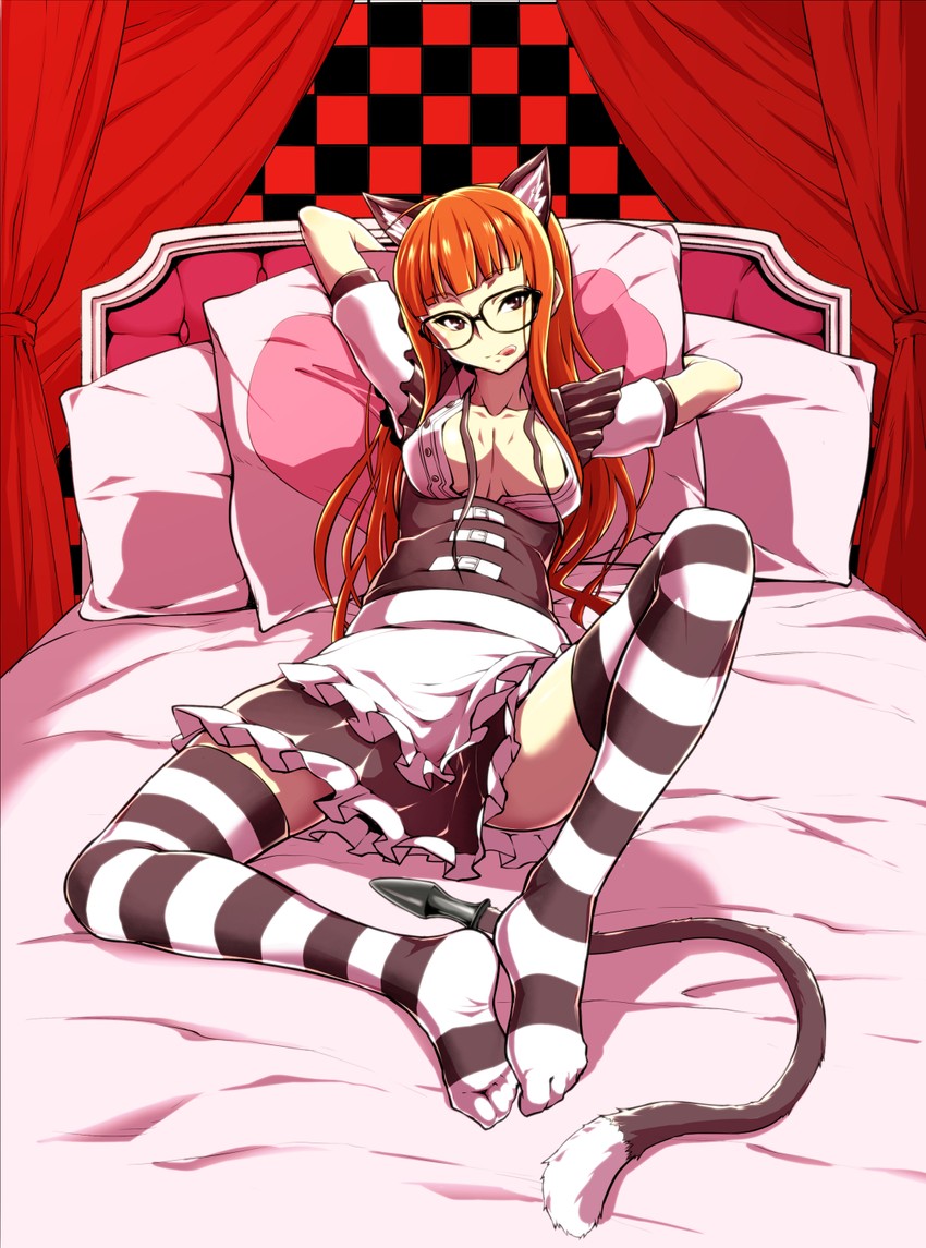 sakura futaba (persona and 1 more) drawn by k-you_(hikarininare)