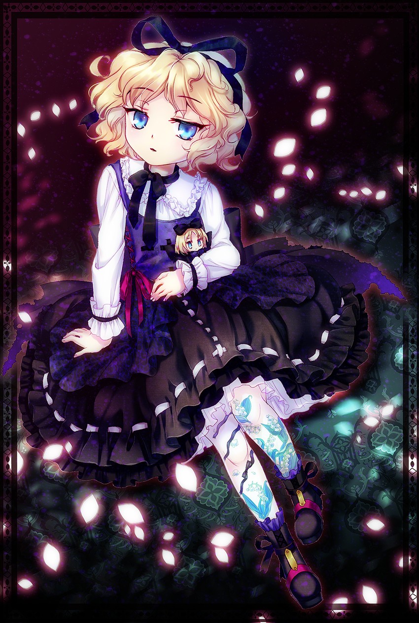 medicine melancholy and su-san (touhou) drawn by amo_(shibu3)