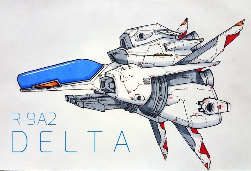 r-9a ii delta (r-type and 1 more) drawn by t_(kh0802)