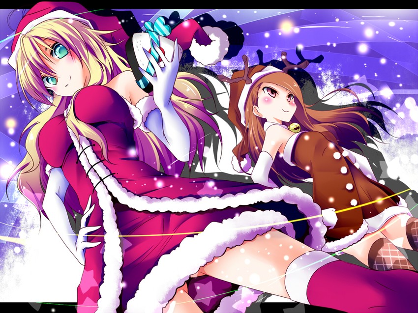 hoshii miki and minase iori (idolmaster) drawn by natsu_(anta_tte_hitoha)