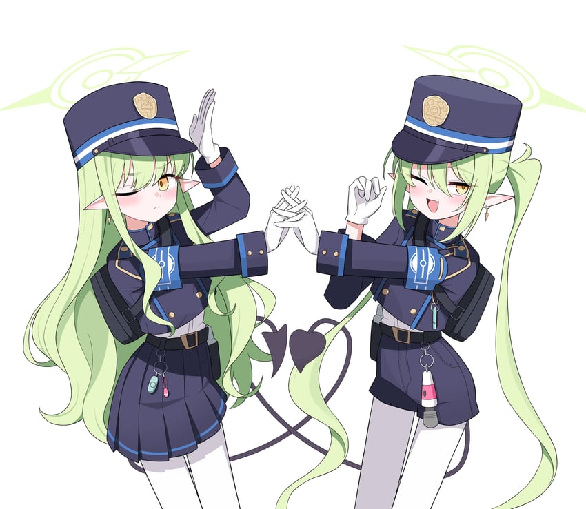 hikari and nozomi (blue archive) drawn by nord_(expc4752)