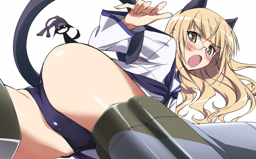 miyafuji yoshika and perrine h. clostermann (world witches series and 1 more) drawn by kurashima_tomoyasu
