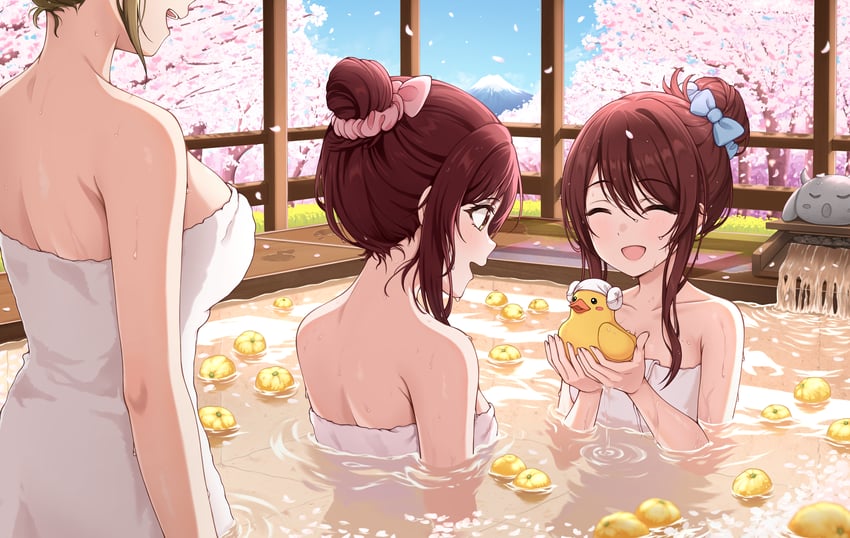 osaki amana, kuwayama chiyuki, and osaki tenka (idolmaster and 1 more) drawn by sulgi_park