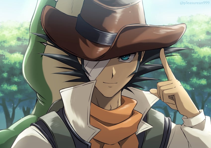 jim crocodile cook (yu-gi-oh! and 1 more) drawn by p1easurean999