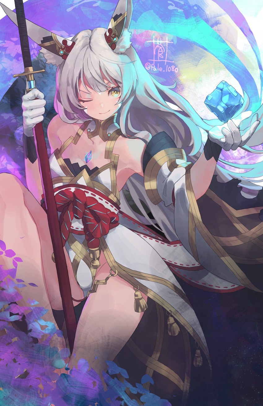 nia (xenoblade chronicles and 1 more) drawn by sou_(pale_1080)
