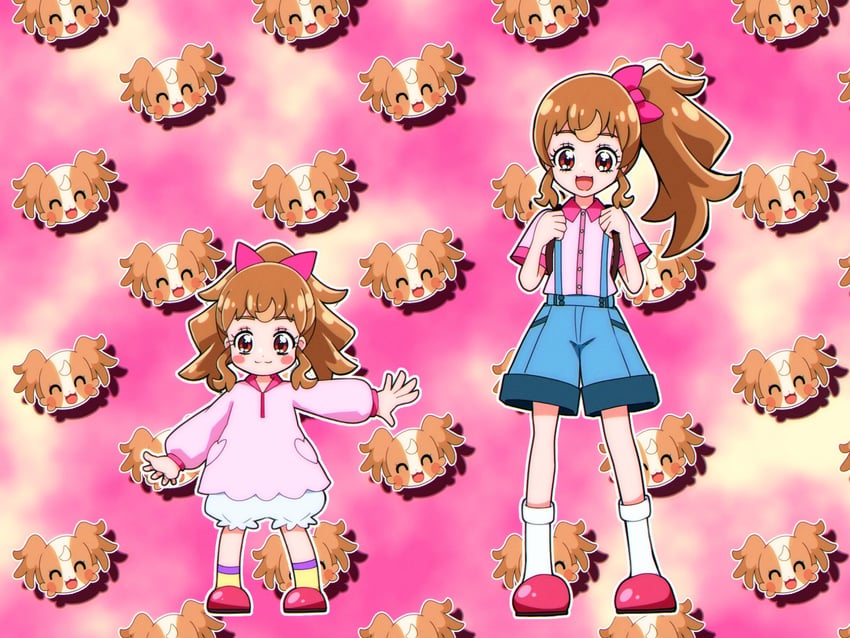 inukai komugi (precure and 1 more) drawn by @est@