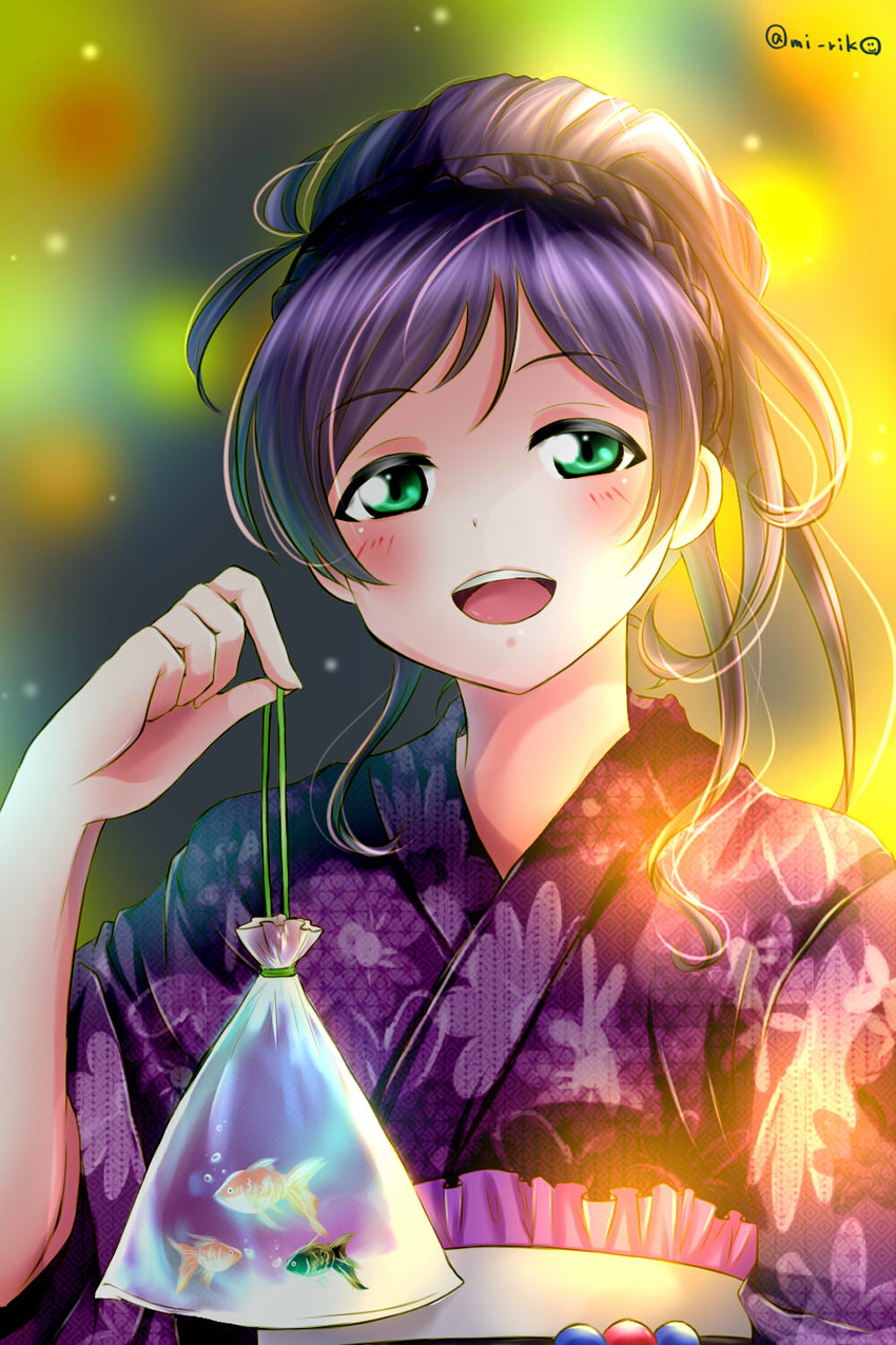 tojo nozomi (love live! and 1 more) drawn by rinnnnnnnnnko30