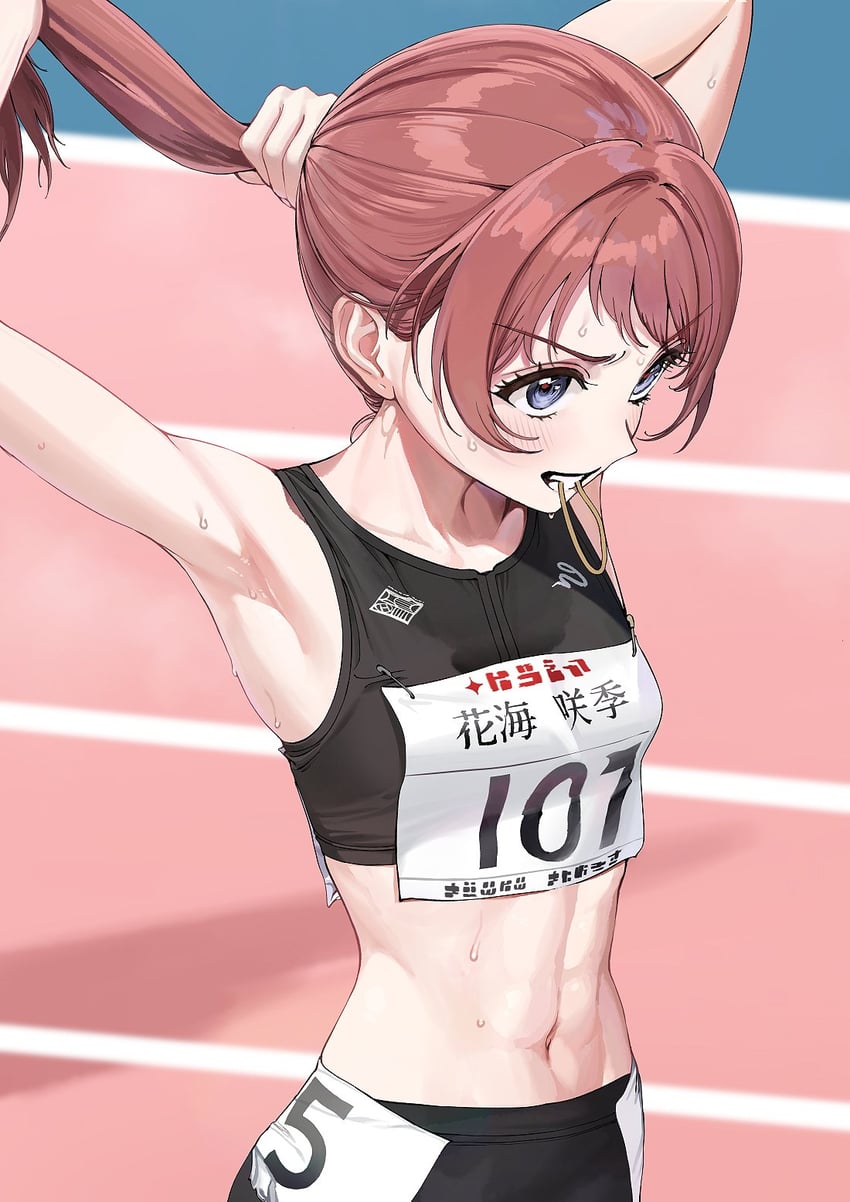 hanami saki (idolmaster and 1 more) drawn by ame_(uten_cancel)