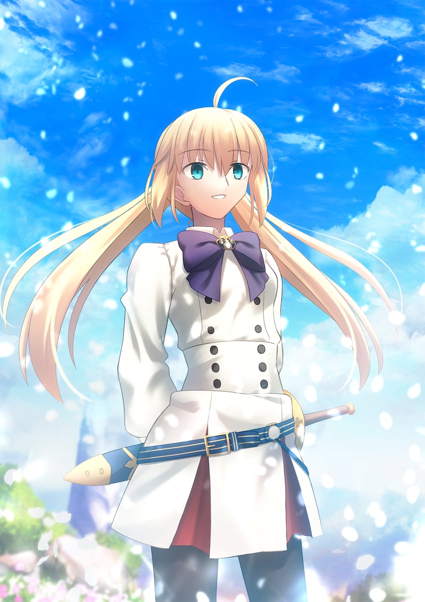 artoria pendragon and artoria caster (fate and 1 more) drawn by shoori_(migiha)