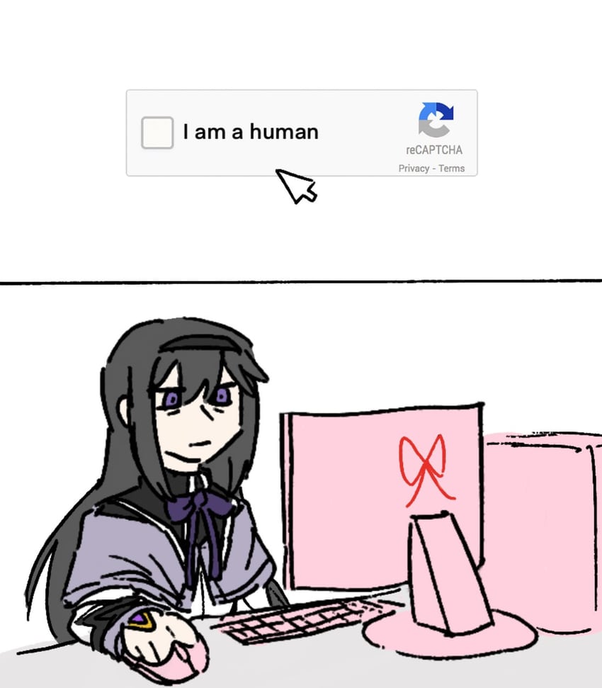 akemi homura (mahou shoujo madoka magica) drawn by avanes_d