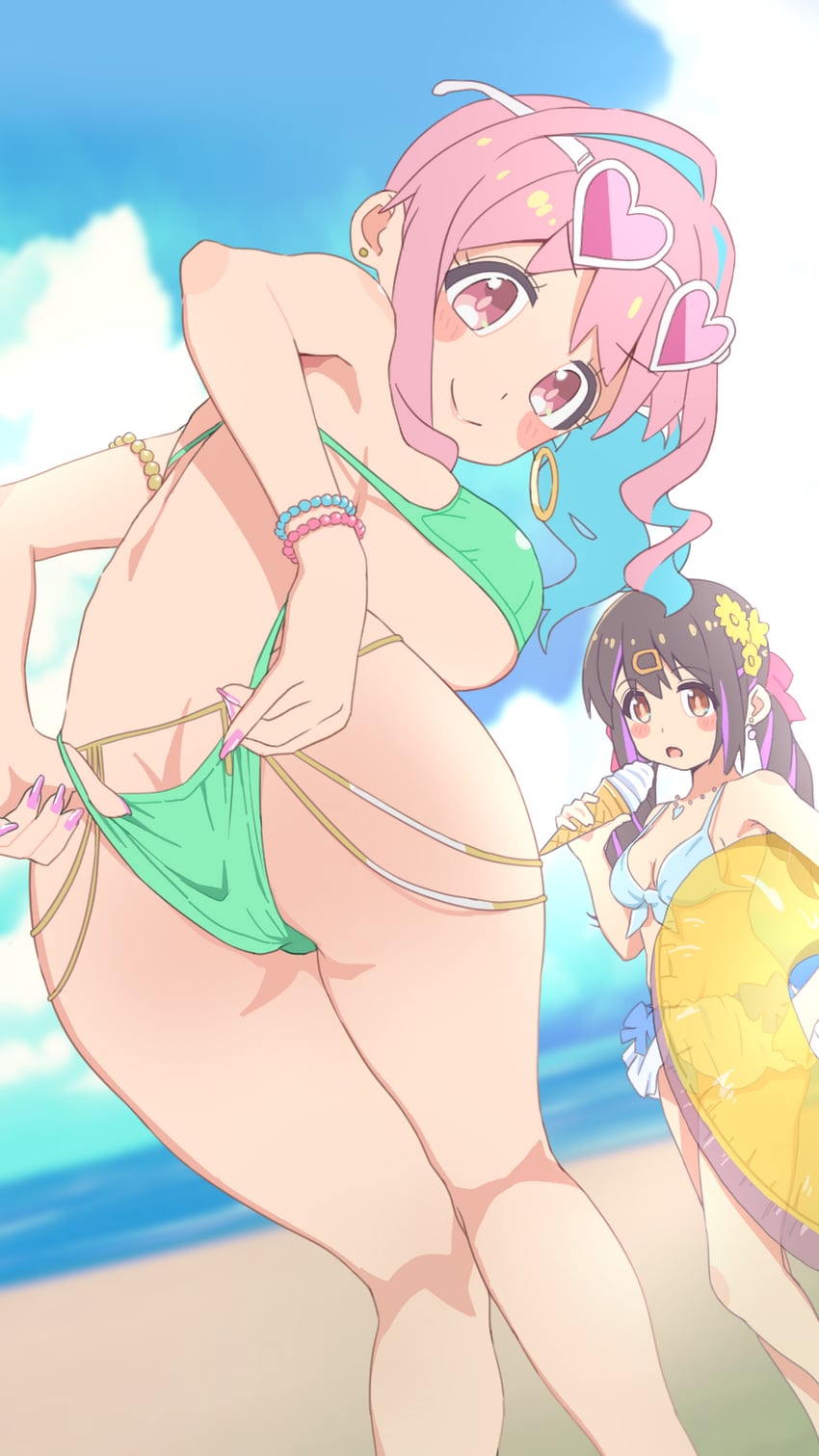 oyama mihari and hozuki kaede (onii-chan wa oshimai!) drawn by sirokuma