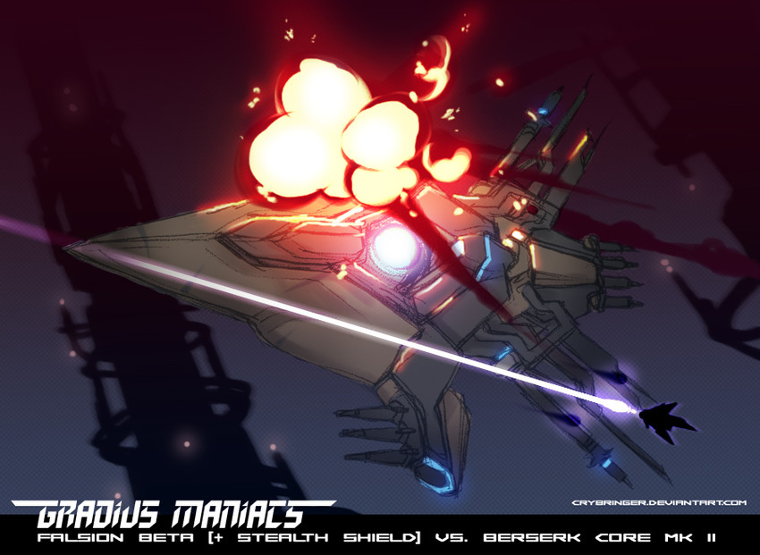 gradius drawn by crybringer