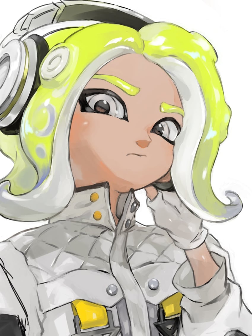 octoling player character and octoling girl (splatoon) drawn by ga4me4