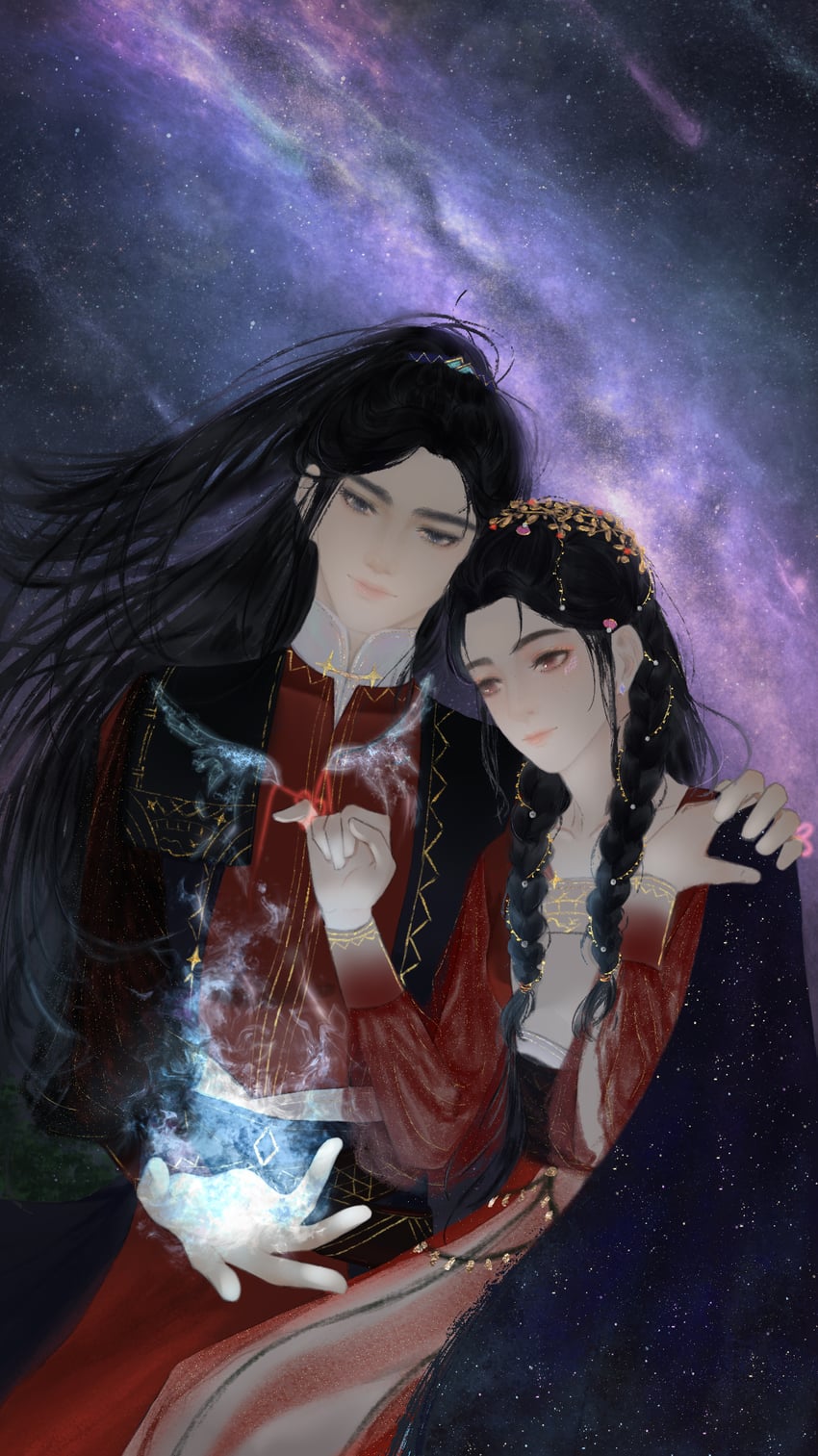 tu li and jing xuan shang (juan siliang) drawn by ssdreamer_0