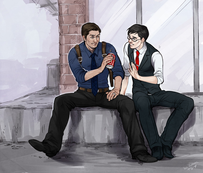 joseph oda and sebastian castellanos (coca-cola and 1 more) drawn by deltastic
